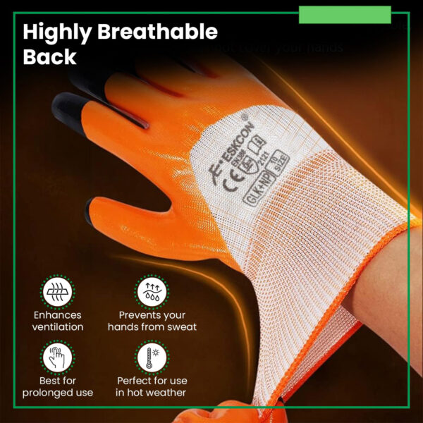 Garden Gloves 1 Pair (Standard Size) - Image 3